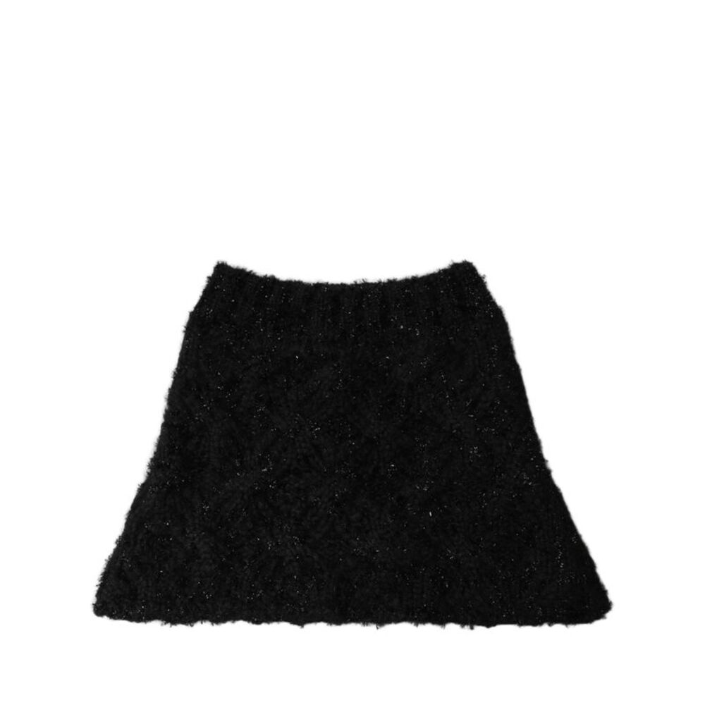 Dolce & Gabbana Men Black Cashmere Knitted Neck Warmer Men's Scarf